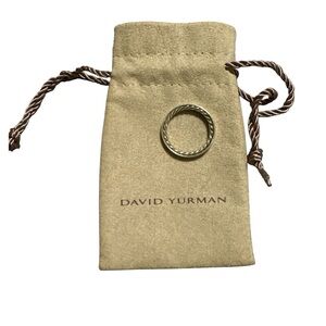 David Yurman Men's silver Band